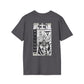 Unfair Fight - Samurai Manga - Unisex T-Shirt - Back Print-1