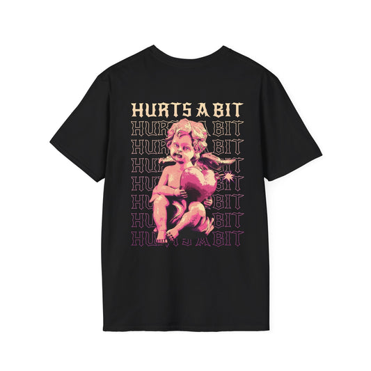 Hurts a bit - Streetwear - Gods Way - Unisex T-Shirt - Back Print-0