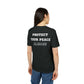 Protect Your Peace Always - See the Way - Premium Bio Unisex T-Shirt - Back Print-2