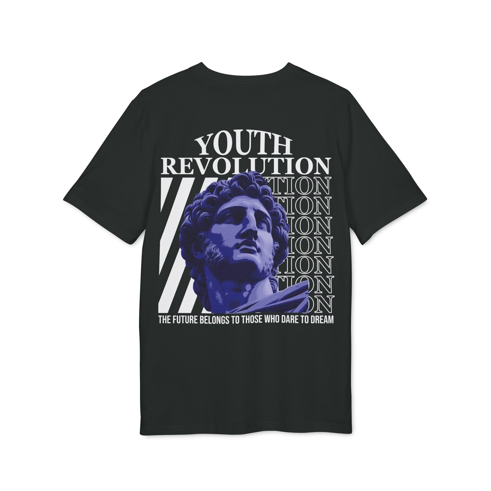 Youth Revolution - Gods Way - Premium Bio Unisex T-Shirt - Back Print-0