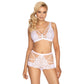 Sheer High-Waist Lace Boxer Brief Torfi White-2