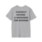 CASUALLY HAVING  A WEAKNESS FOR BLONDES - Everything I Love - Unisex T-Shirt - Back Print-4