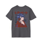Anime Boy Headphones - Anime World - Unisex T-Shirt - Back Print-1