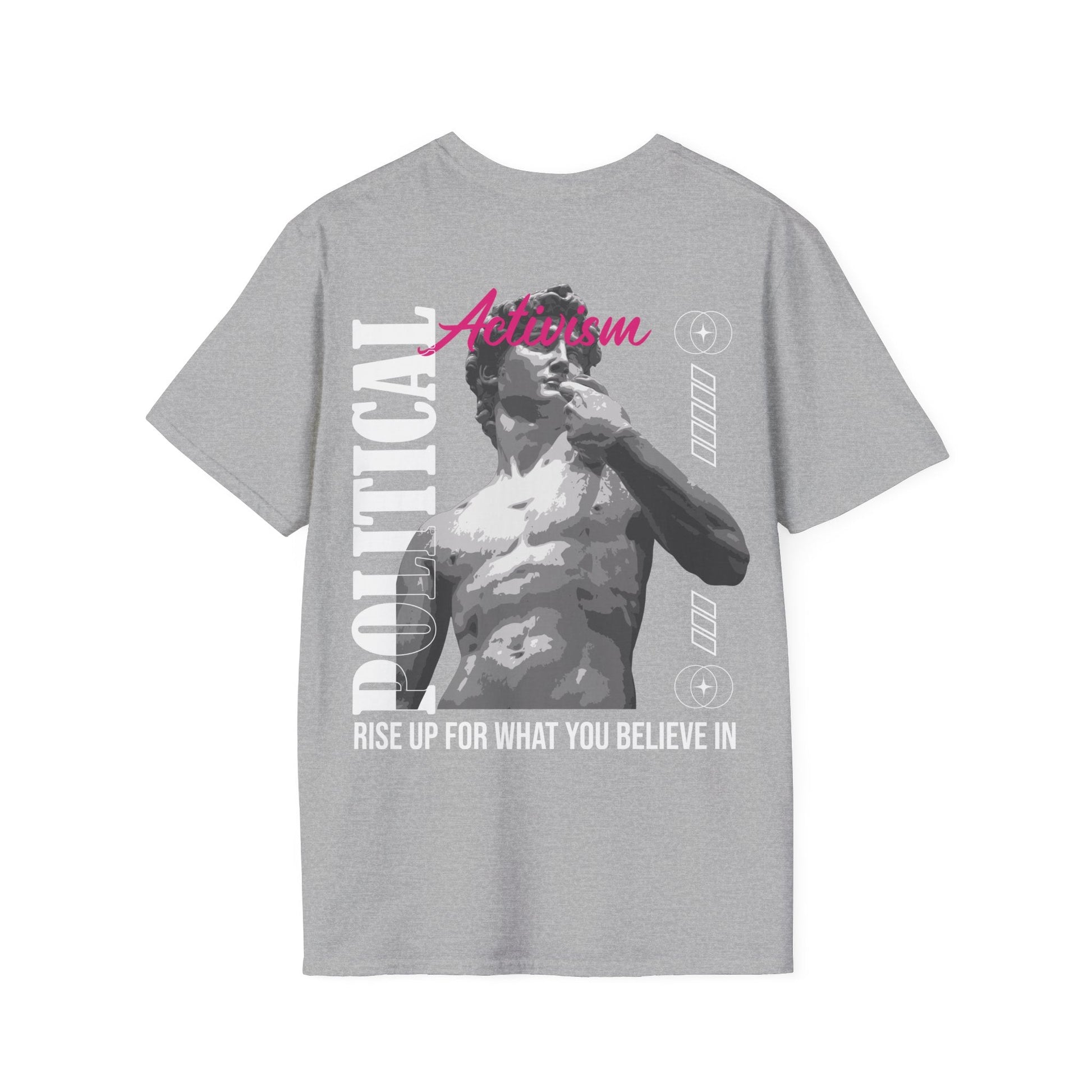 Political Activism - Streetwear - Gods Way - Unisex T-Shirt - Back Print-1