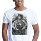 Super Man Scratc Super Eroi Fumetti 18-101 T-shirt Urban Slub Men Uomo 100% Cotone Fiammato JK