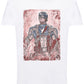 Captain Scratc Super Eroi Fumetti 18-102 T-shirt Urban Slub Men Uomo 100% Cotone Fiammato JK