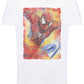 Uomo Ragno Scratc Super Eroi Fumetti 18-105 T-shirt Urban Slub Men Uomo 100% Cotone Fiammato JK