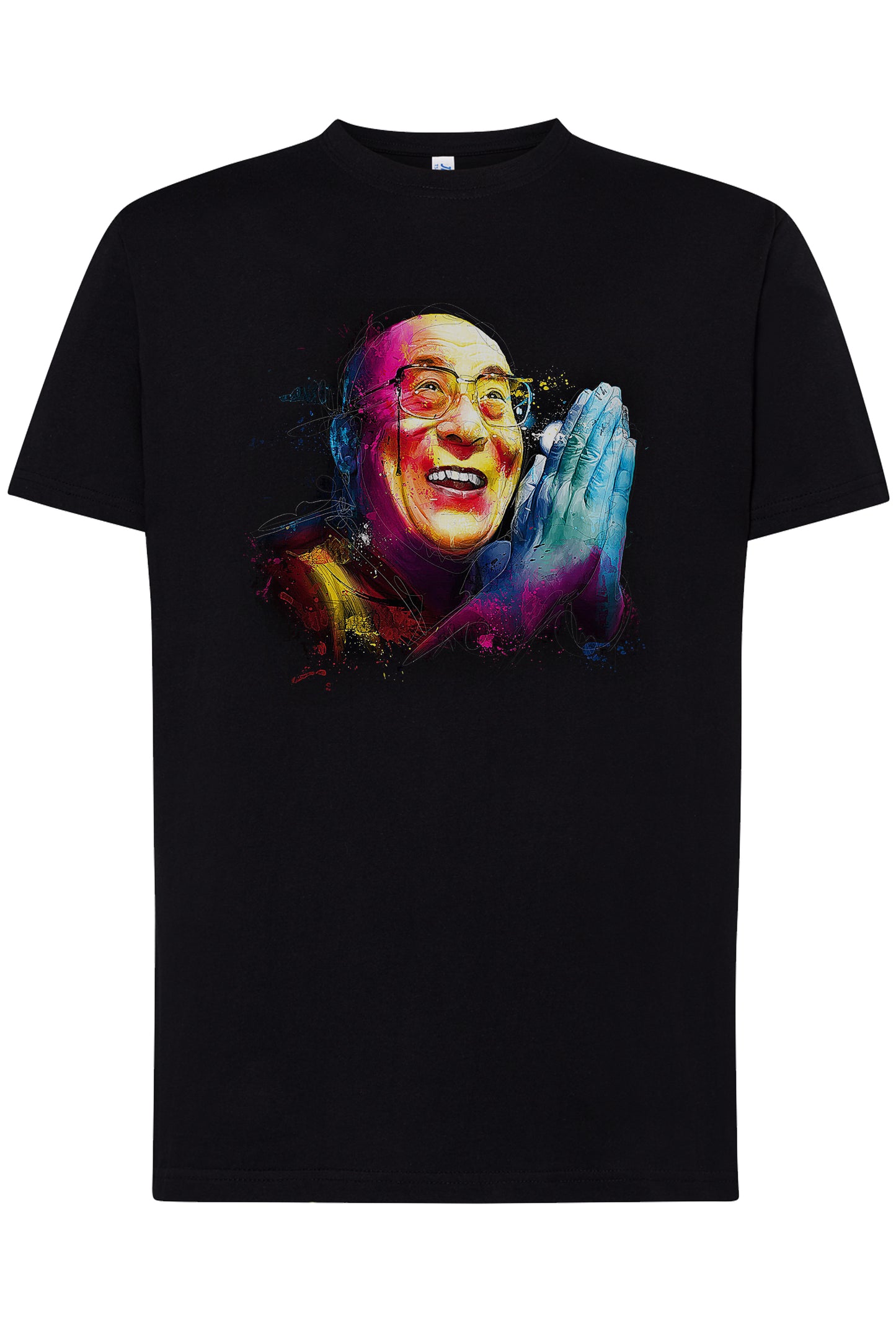 Dalai Lama stilizzato Color The legend 18-20-23 T-shirt Urban Men Uomo 100% Cotone Pettinato JK