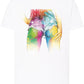 Love you for ever Color Artistico Stilizzato 18-20-43 T-shirt Urban Men Uomo 100% Cotone Pettinato JK