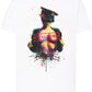 Censored Color Artistico Stilizzato 18-20-44 T-shirt Urban Men Uomo 100% Cotone Pettinato JK