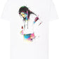 Michael Jackson Color Artistico Stilizzato 18-20-49 T-shirt Urban Men Uomo 100% Cotone Pettinato JK