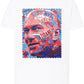 Portrait Zidane Color Artistico Stilizzato 18-30-18 T-shirt Urban Men Uomo 100% Cotone Pettinato JK