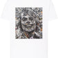 Portrait Joker Color Artistico Stilizzato 18-30-9 T-shirt Urban Men Uomo 100% Cotone Pettinato JK