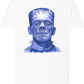 Frankenstein Blu The Legend Cinema Attore Comico Soggetto 18-97-2 T-shirt Urban Men Uomo 100% Cotone Pettinato JK