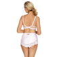 Sheer High-Waist Lace Boxer Brief Torfi White-3