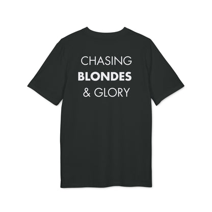 Chasing Blondes & Glory - Everything I Love - Premium Bio Unisex T-Shirt - Back Print-0