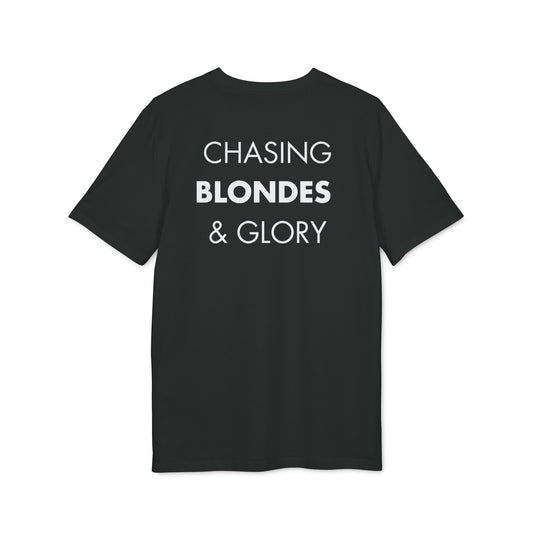 Chasing Blondes & Glory - Everything I Love - Premium Bio Unisex T-Shirt - Back Print-0