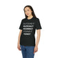 You found it politically I found it funny - Everything I Love - Premium Bio Unisex T-Shirt - Front Print-2
