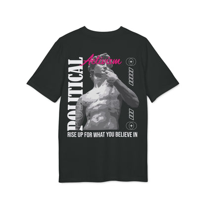 Political Activism - Gods Way - Premium Bio Unisex T-Shirt - Back Print-0