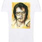 Elvis Scratc Cantante The Legend Stilizzato 18-100 T-shirt Urban Slub Men Uomo 100% Cotone Fiammato JK