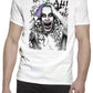 Suicide Joker Scratc Super Eroi Fumetti 18-107 T-shirt Urban Slub Men Uomo 100% Cotone Fiammato JK