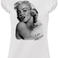 Marilyn Monroe Cantante Attrice The Legend 17-2 Lady Donna 100% Cotone Pettinato JK