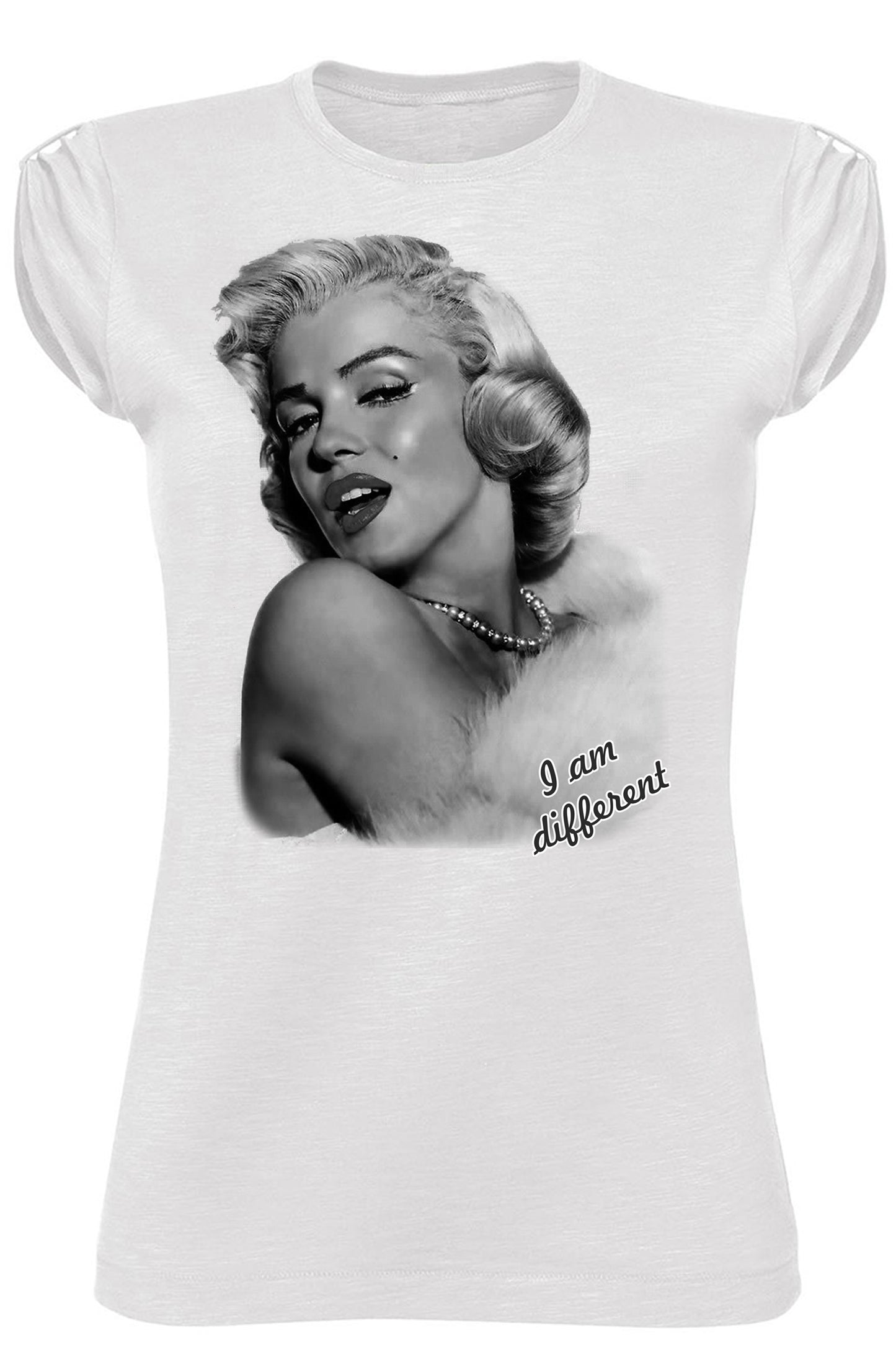 Marilyn Monroe Cantante Attrice The Legend 17-2 Lady Donna 100% Cotone Pettinato JK