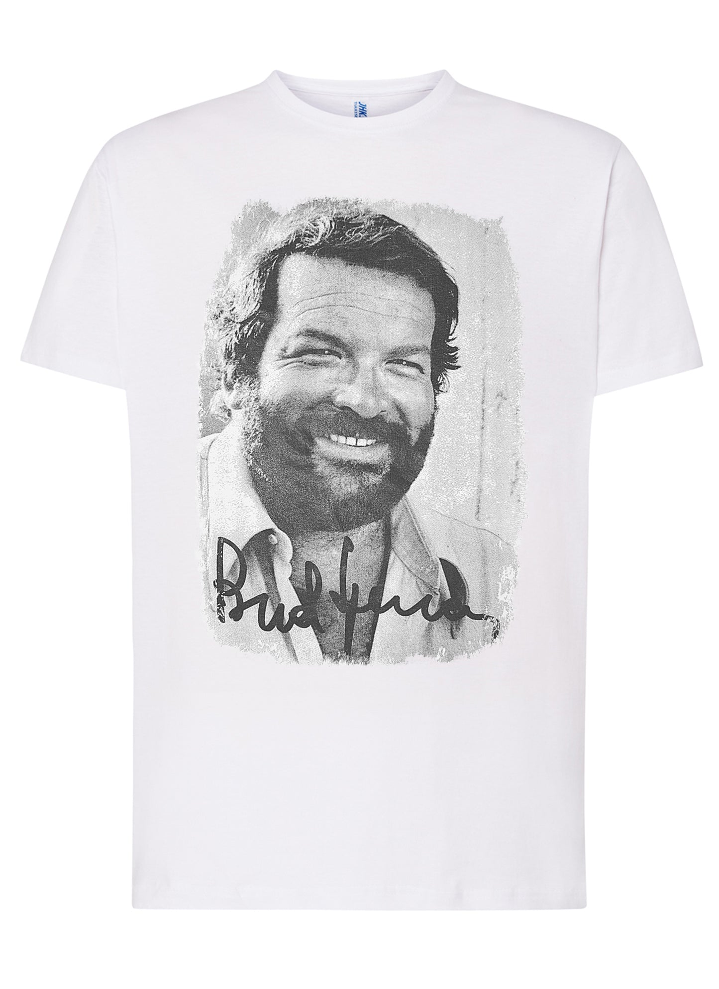 Bud Spencer banana joe Faccione The Legend Attrice Cinema 18-70-10 T-shirt Urban Men Uomo 100% Cotone Pettinato JK