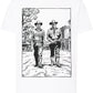 Tex The Legend Stilizzato 2000-0 T-shirt Urban Men Uomo 100% Cotone Pettinato JK