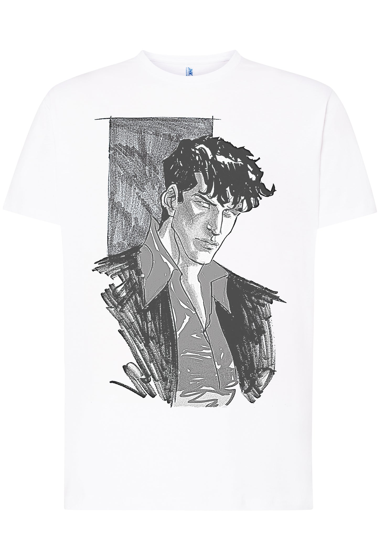 Dylan Dog Film Cartoon Fumetti 2058 T-shirt Urban Men Uomo 100% Cotone Pettinato JK