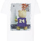 TeddyBear I'd Like to Take 2 Film Cartoon Fumetti 2064-1 T-shirt Urban Men Uomo 100% Cotone Pettinato JK