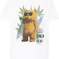 TeddyBear Do What You Love Cartoon Fumetti 2064-2 T-shirt Urban Men Uomo 100% Cotone Pettinato JK