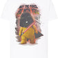 Star Wars TeddyBear Cartoon Fumetti 2064-3 T-shirt Urban Men Uomo 100% Cotone Pettinato JK