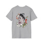 Woman - Quirky Collage - Unisex T-Shirt - Back Print-4