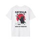 Catzilla King of Pawster - Anime World - Unisex T-Shirt - Back Print-0