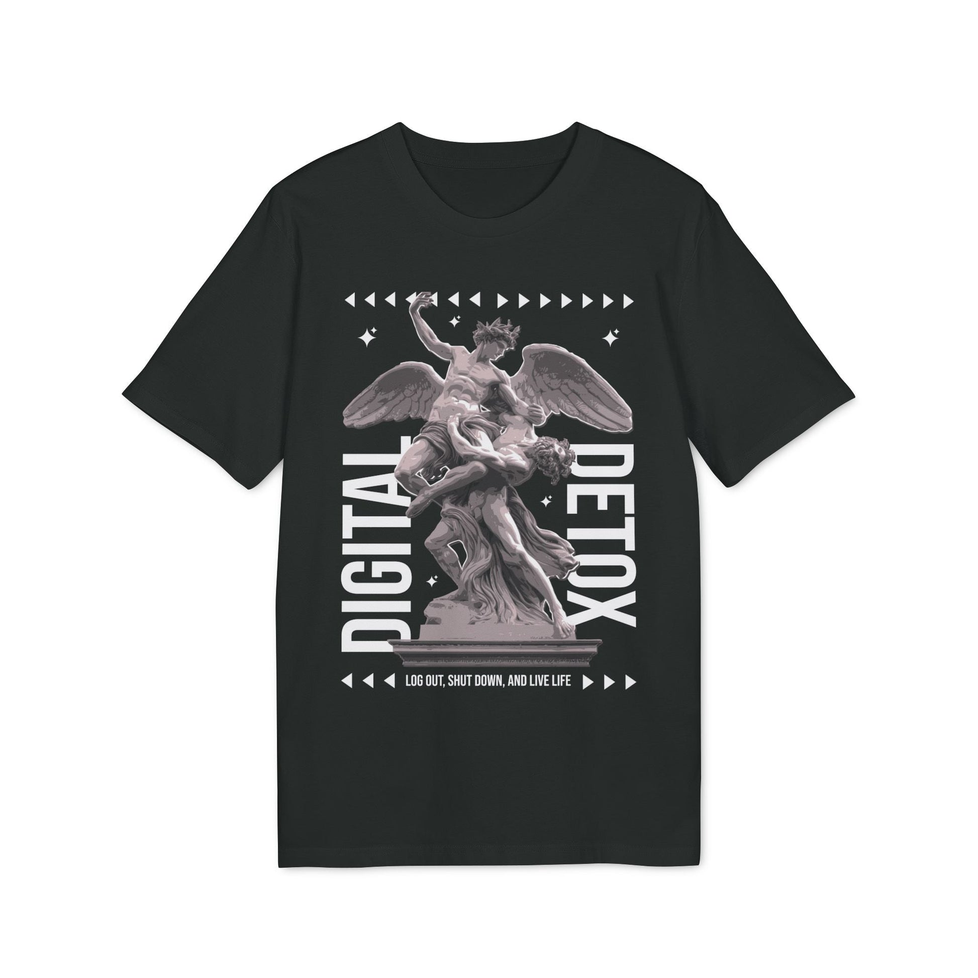 Digital Detox - Gods Way - Premium Bio Unisex T-Shirt - Front Print-0