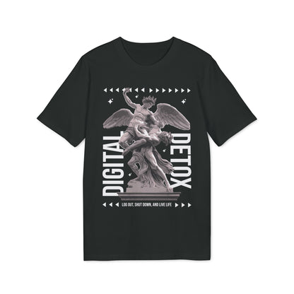 Digital Detox - Gods Way - Premium Bio Unisex T-Shirt - Front Print-0