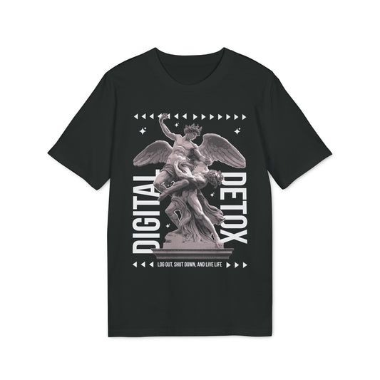 Digital Detox - Gods Way - Premium Bio Unisex T-Shirt - Front Print-0