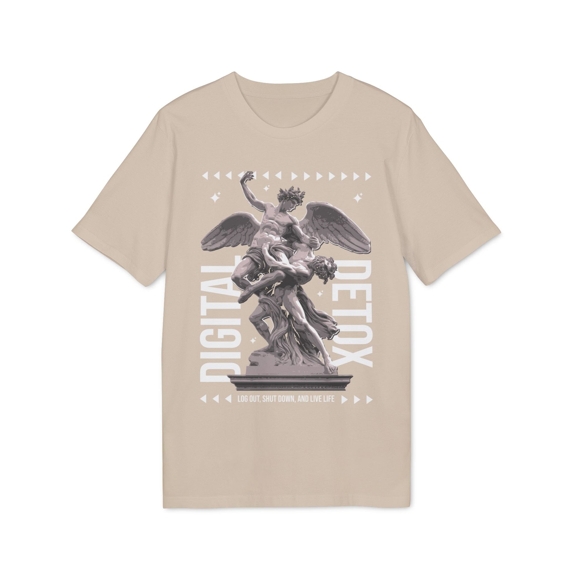 Digital Detox - Gods Way - Premium Bio Unisex T-Shirt - Front Print-6