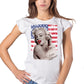 Marilyn Monroe Cantante Attrice The Legend 17-2 Lady Donna 100% Cotone Pettinato JK