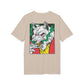 Smoking Wolf - Comic Mafia - Premium Bio Unisex T-Shirt - Back Print-7