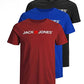 JACK & JONES T-Shirt 3-Pack Logo O-Neck T-Shirt