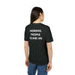 Normal People scare me - Everything I Love - Premium Bio Unisex T-Shirt - Back Print-2
