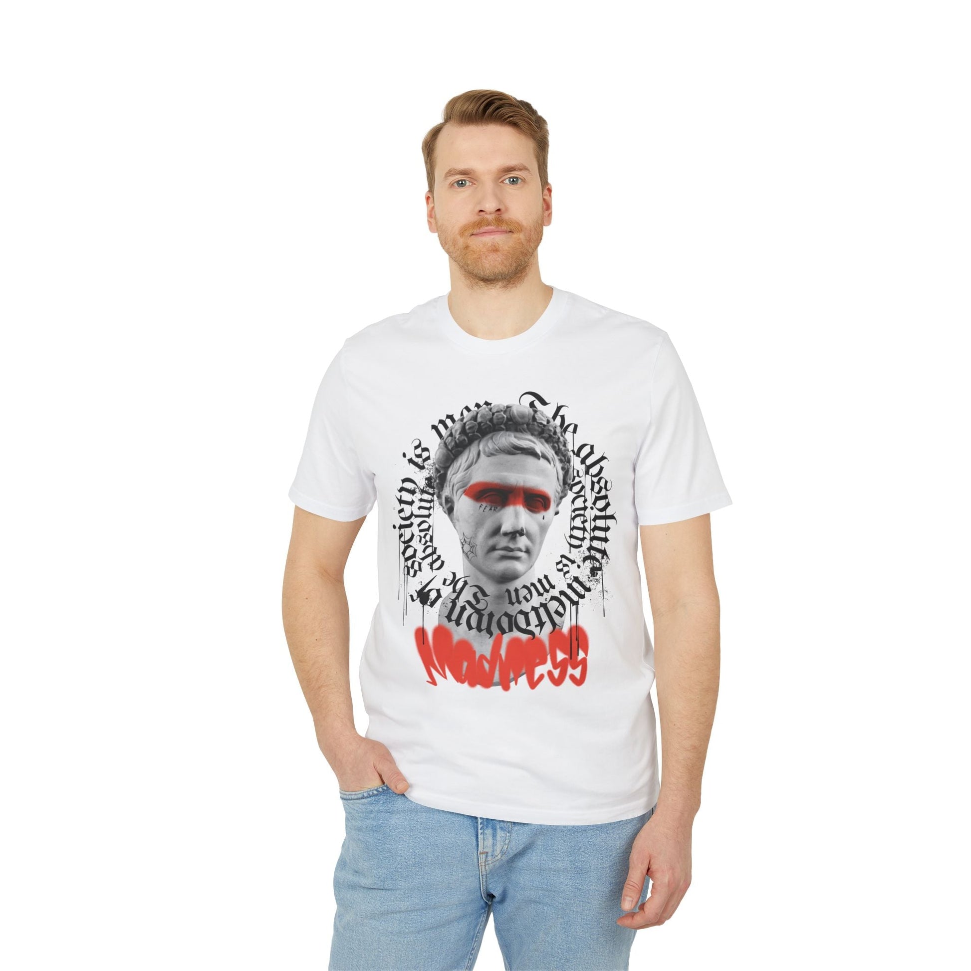 Madness - Gods Way - Premium Bio Unisex T-Shirt - Front Print-4