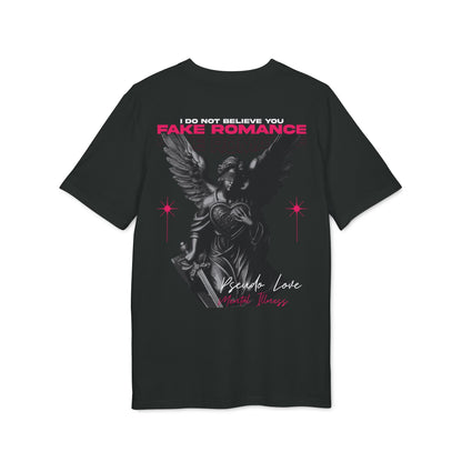 Fake Romance Pseudo Love - Gods Way - Premium Bio Unisex T-Shirt - Back Print-0