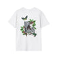 Cat - Quirky Collage - Unisex T-Shirt - Back Print-3