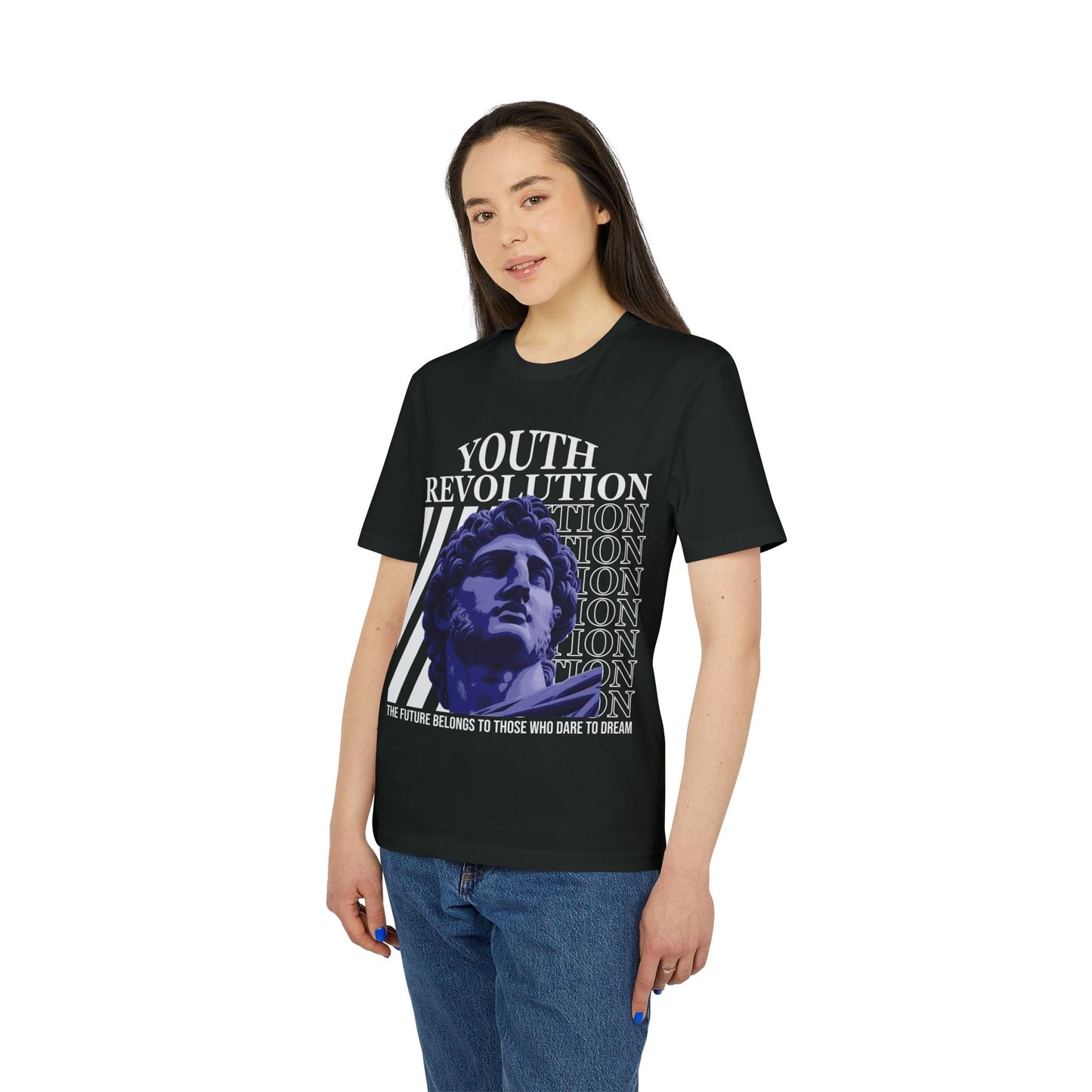 Youth Revolution - Gods Way - Premium Bio Unisex T-Shirt - Front Print-2