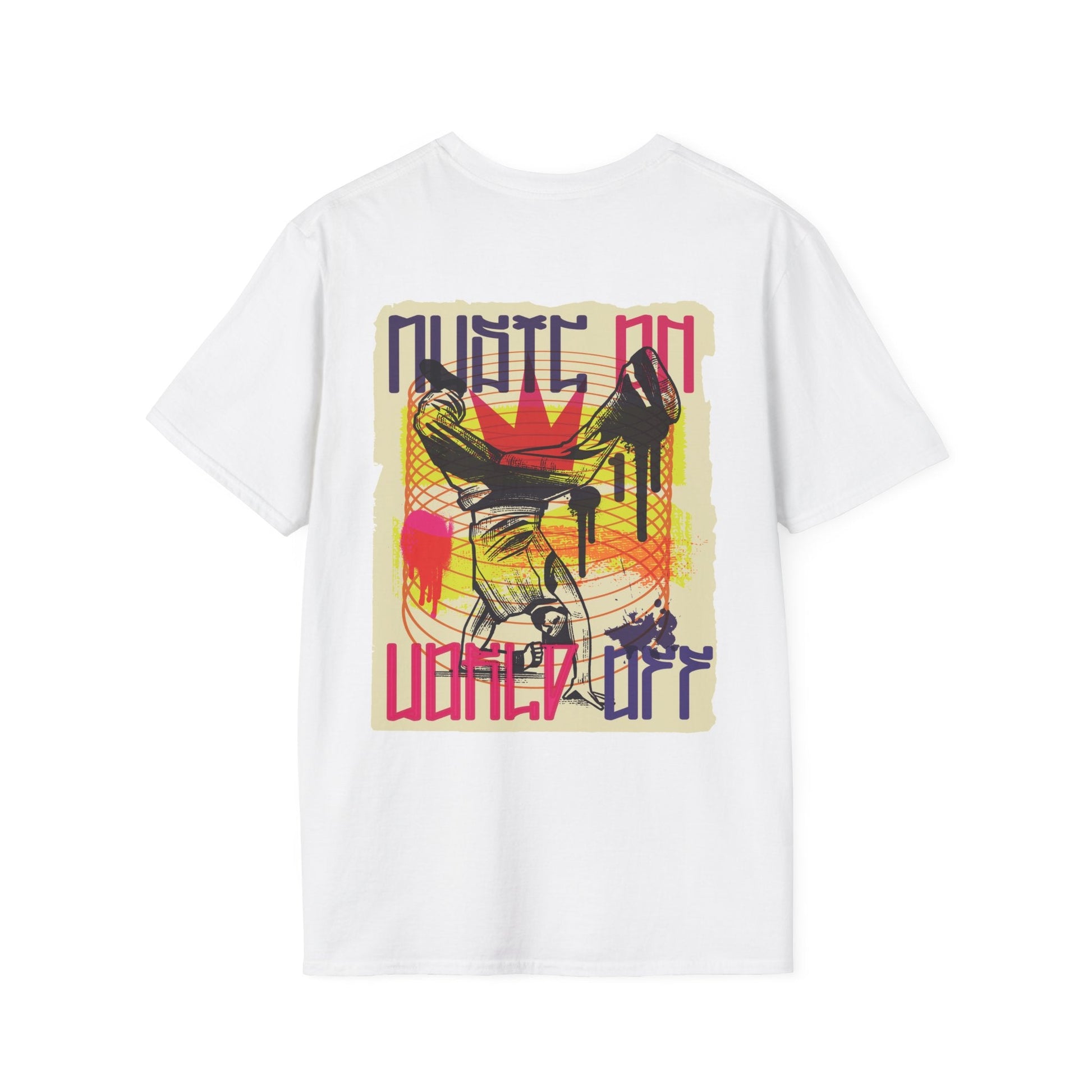 Breakdance - Urban Graffiti - Unisex T-Shirt - Back Print-3