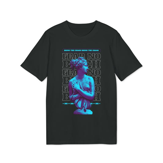 Bring the Chaos Fear no - Gods Way - Premium Bio Unisex T-Shirt - Front Print-0