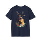 Deers - Animal Human - Unisex T-Shirt - Back Print-6